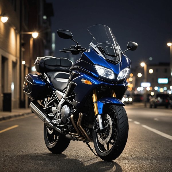 Comment installer un kit d'éclairage supplémentaire pour une meilleure visibilité nocturne sur une Yamaha FJR1300?